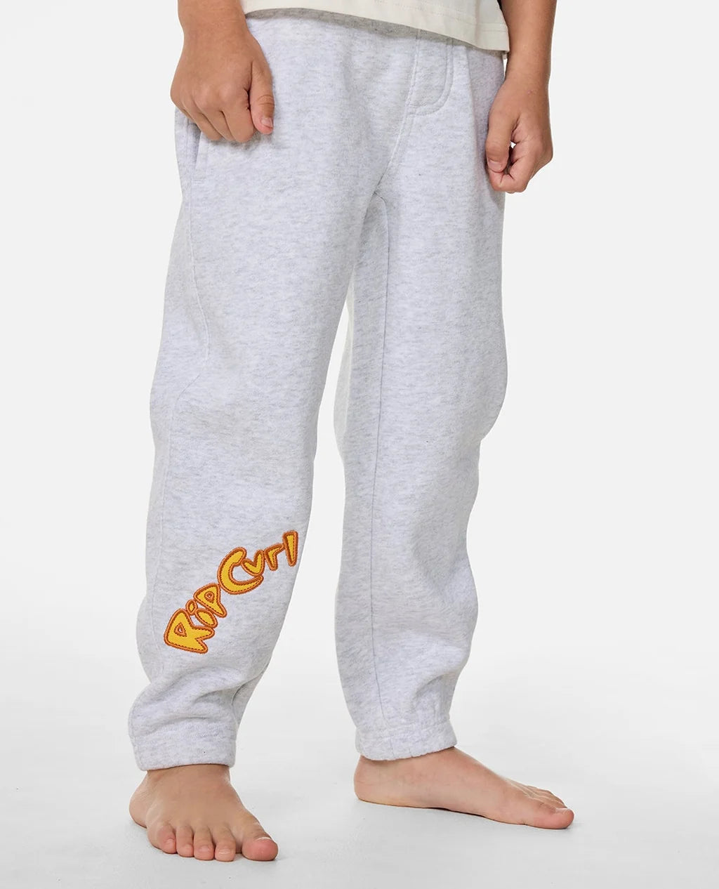 Rip Curl Boys Ride The Wave Trackpant - Light Grey Heather