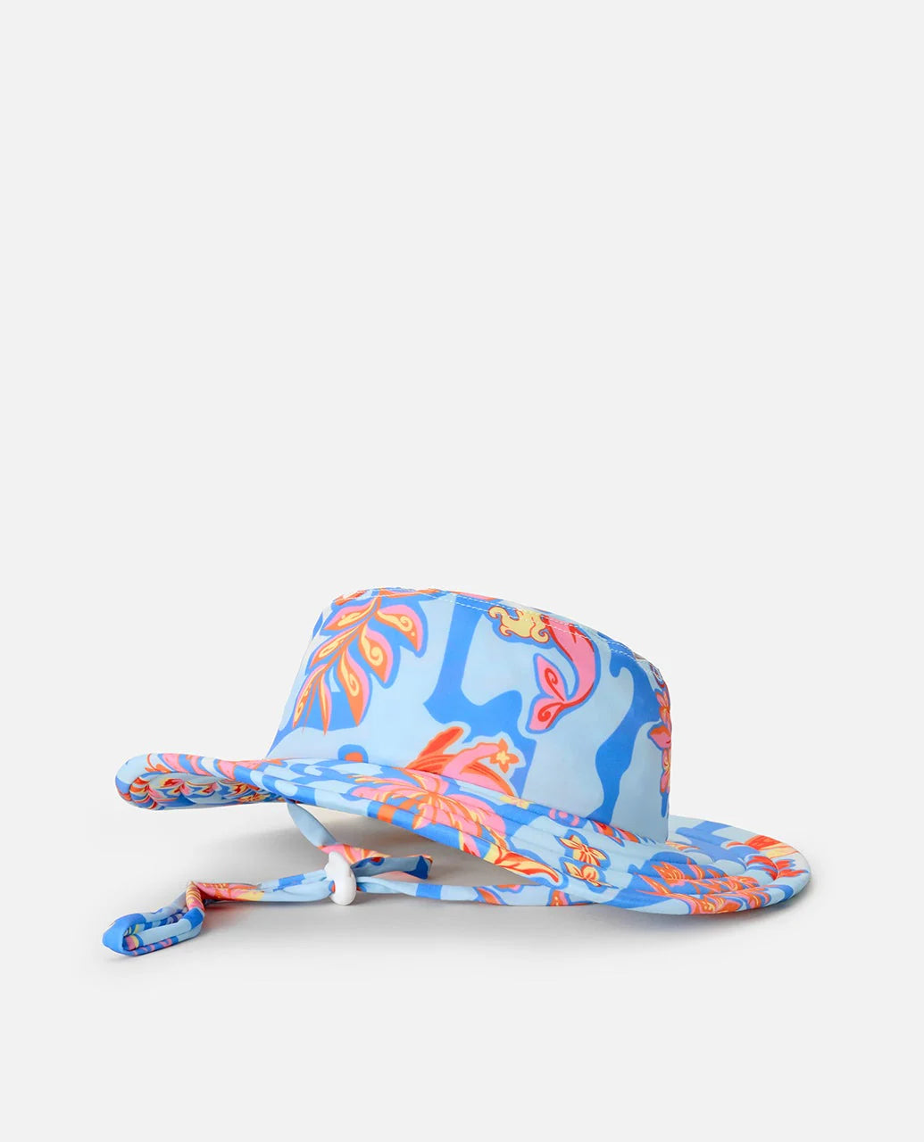 Rip Curl Girls Mixed Swim UPF Bucket Hat - Pale Blue