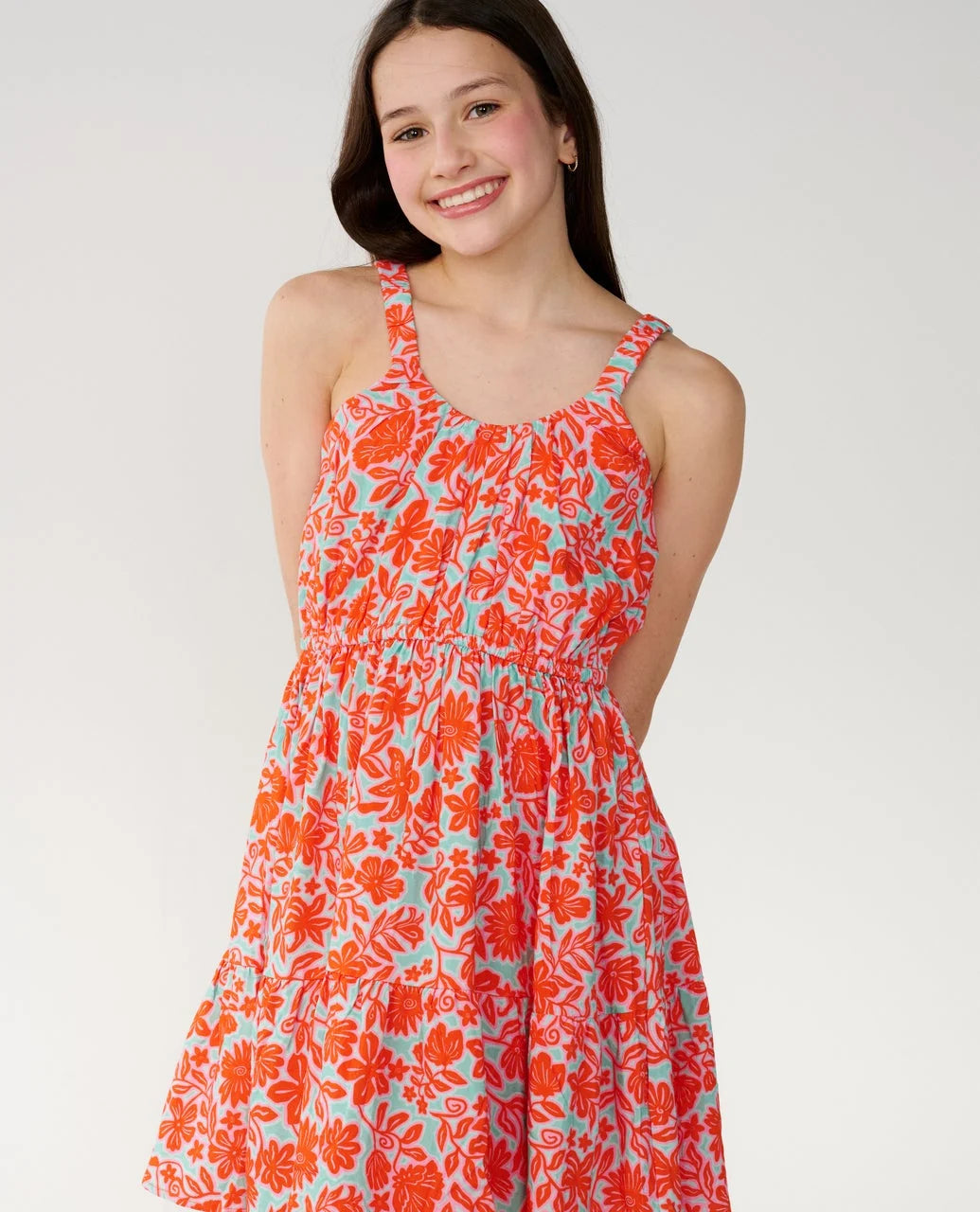Rip Curl Girls Sunshine Squad Dress - Mint Haze