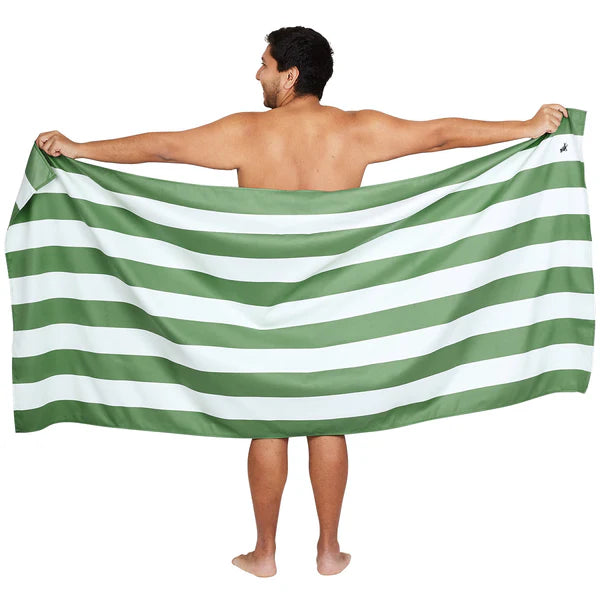 Dock & Bay Beach Towel - Cayman Olive