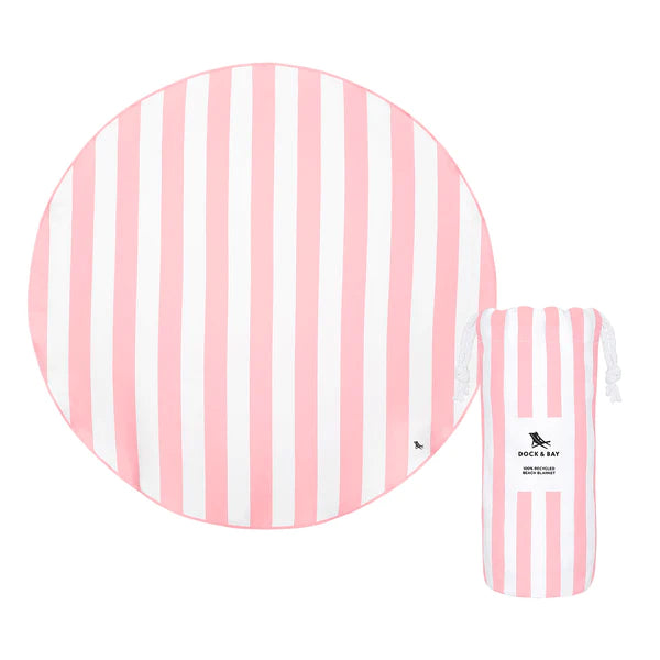 Dock & Bay Beach Blanket - Malibu Pink