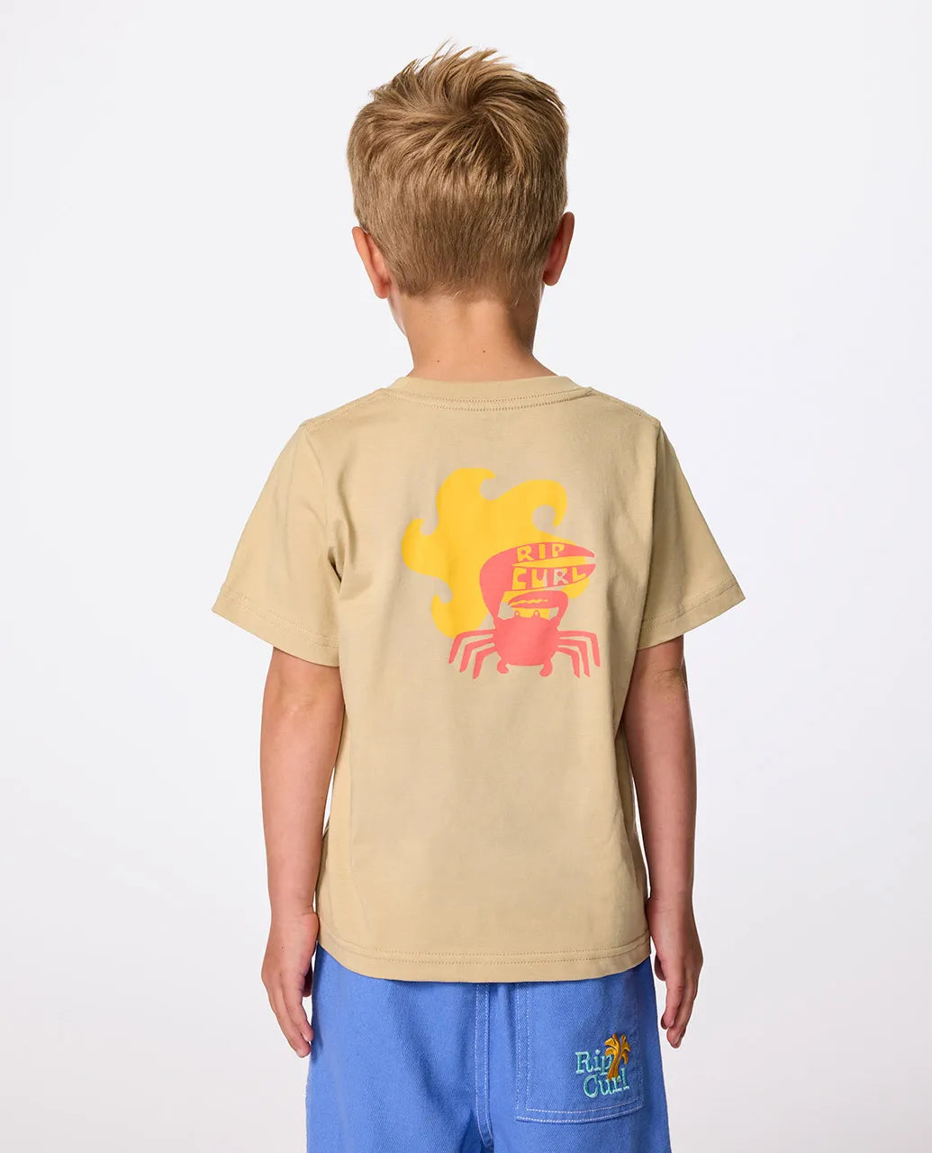 Rip Curl Artist Of The Search Ty Williams Art Tee -Boy - Khaki Sandh