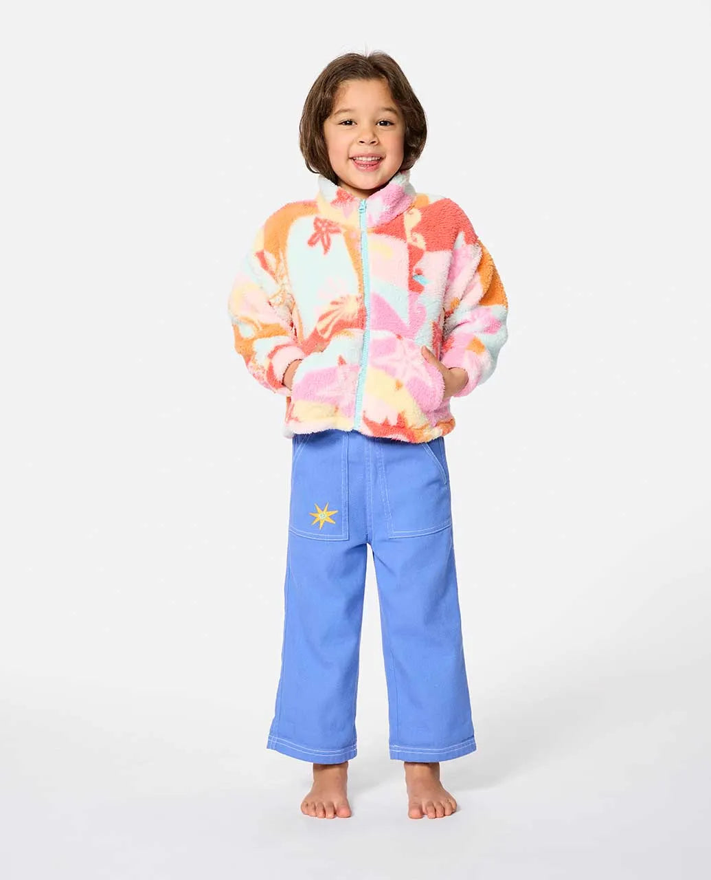 Rip Curl Island Days Polar Fleece-Girl - Multicolour
