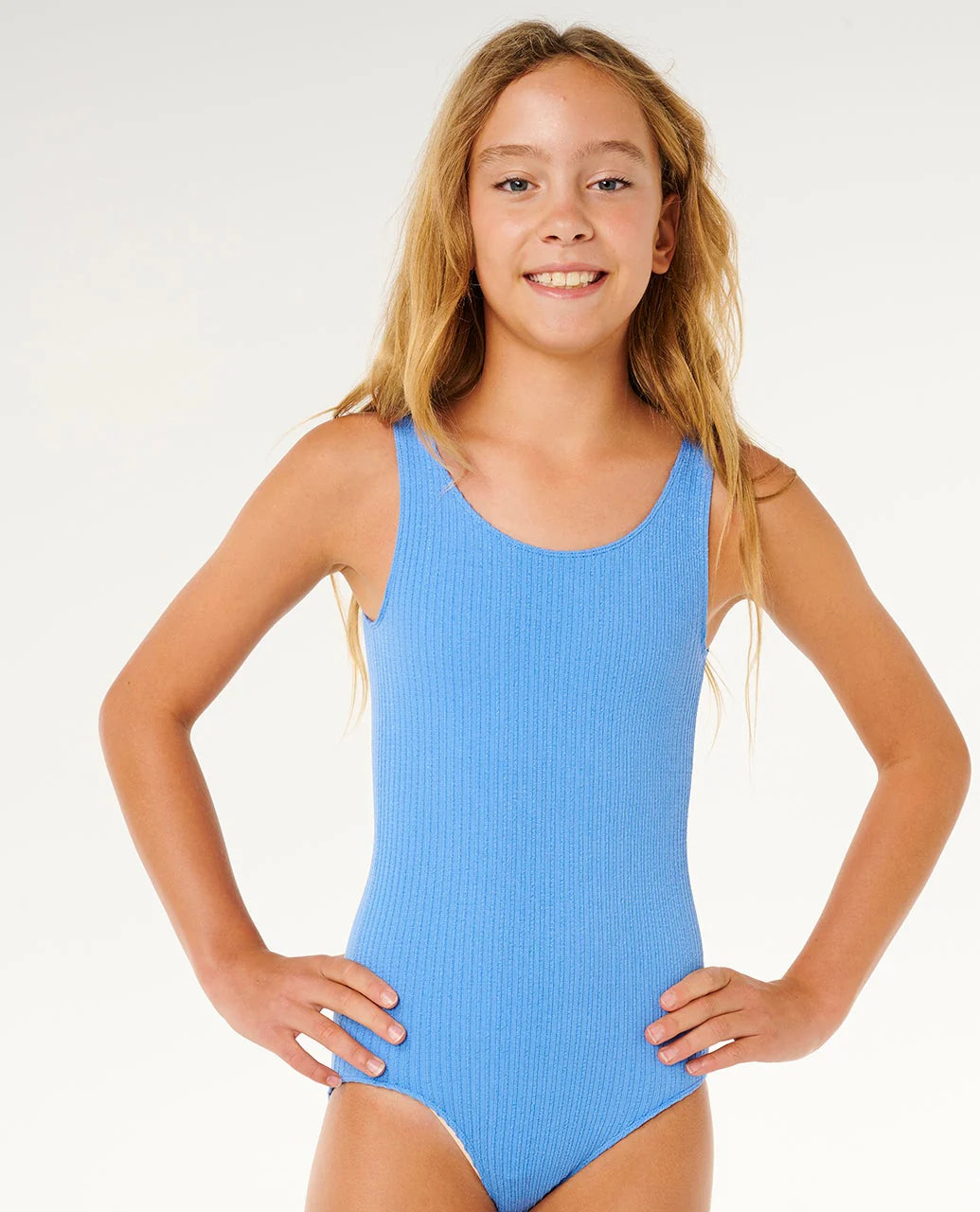 Rip Curl Girls The One Swimsuit - Cornflower Blue