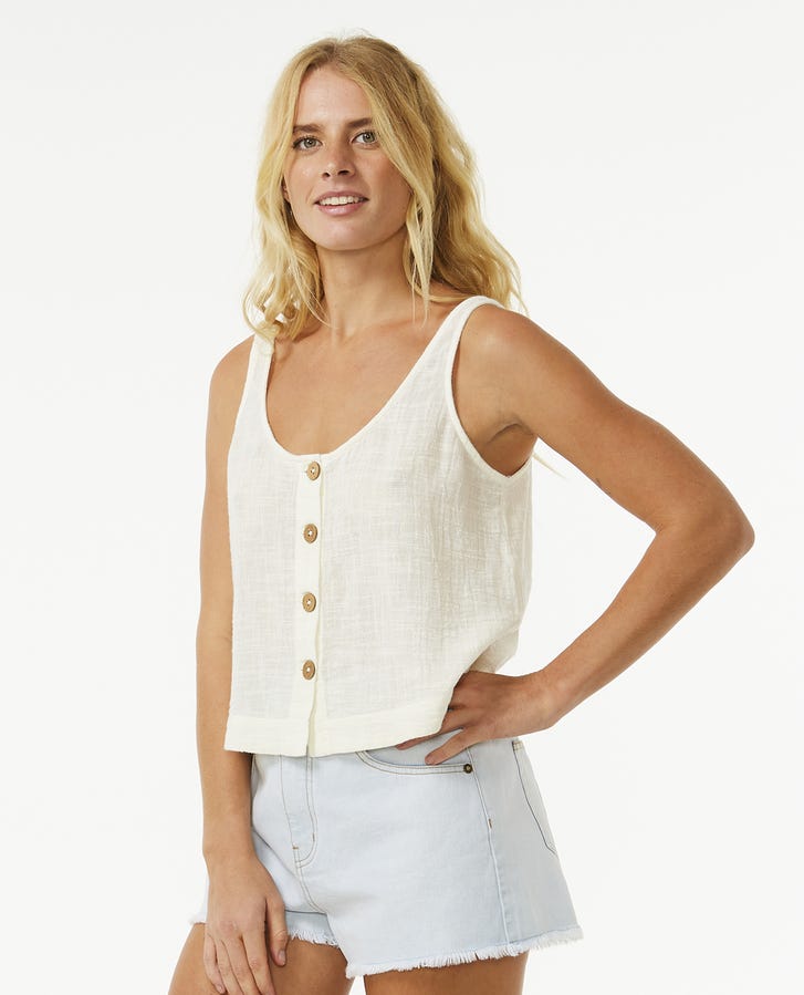 Rip Curl Classic Surf Tank II - Bone