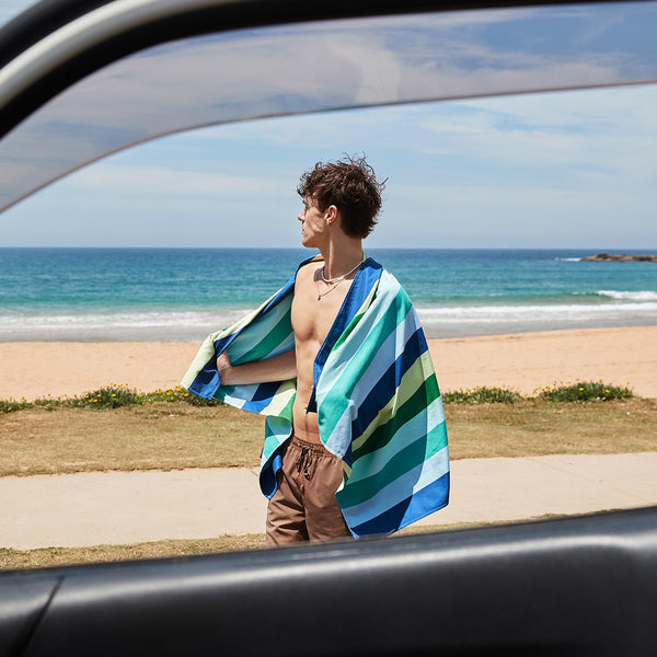 Dock & Bay Beach Towel - Cool Lagoon