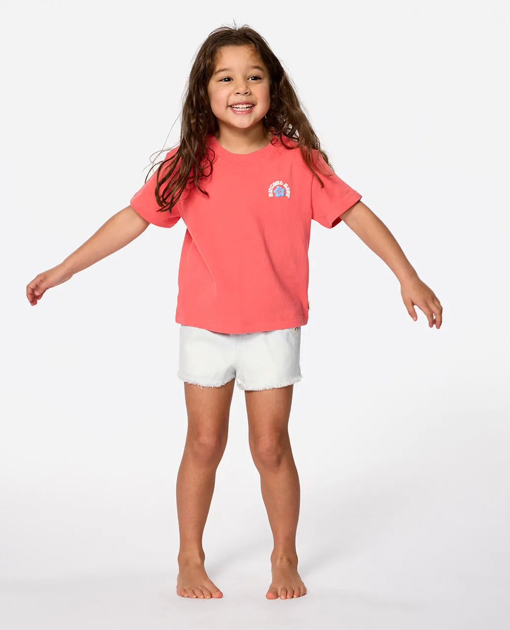 Rip Curl Luxe Surf Standard Tee-Girl - Watermelon