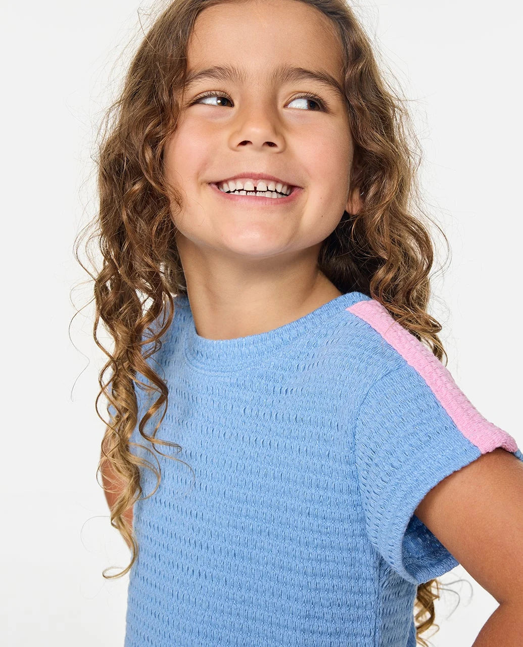Rip Curl Girls Surf Magic Bobbi Tee - Cornflower Blue