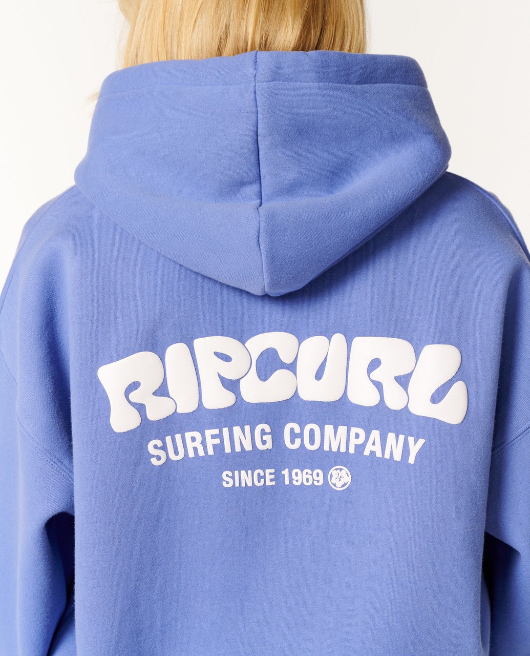 Rip Curl Surf Puff Relaxed Hood - Mid Blue