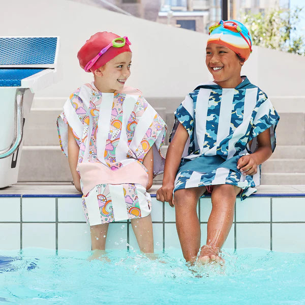 Dock & Bay Poncho Kids - Cool Camo