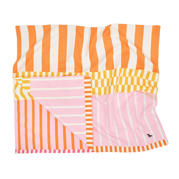 Dock & Bay Beach Towel - Lemonade Waves