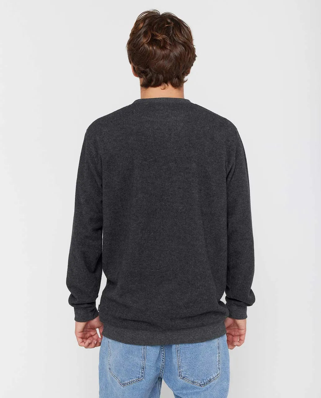 Rip Curl Grid Crew - Black Marle