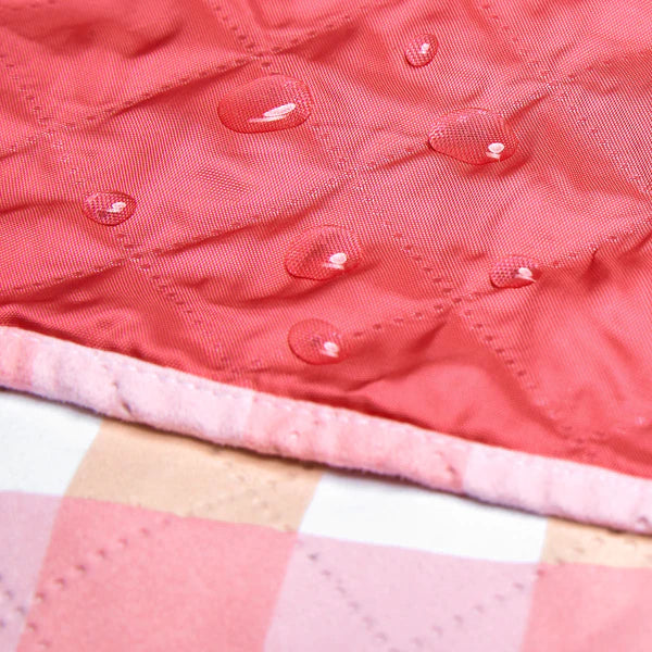 Dock & Bay Picnic Blanket - Strawberries & Cream