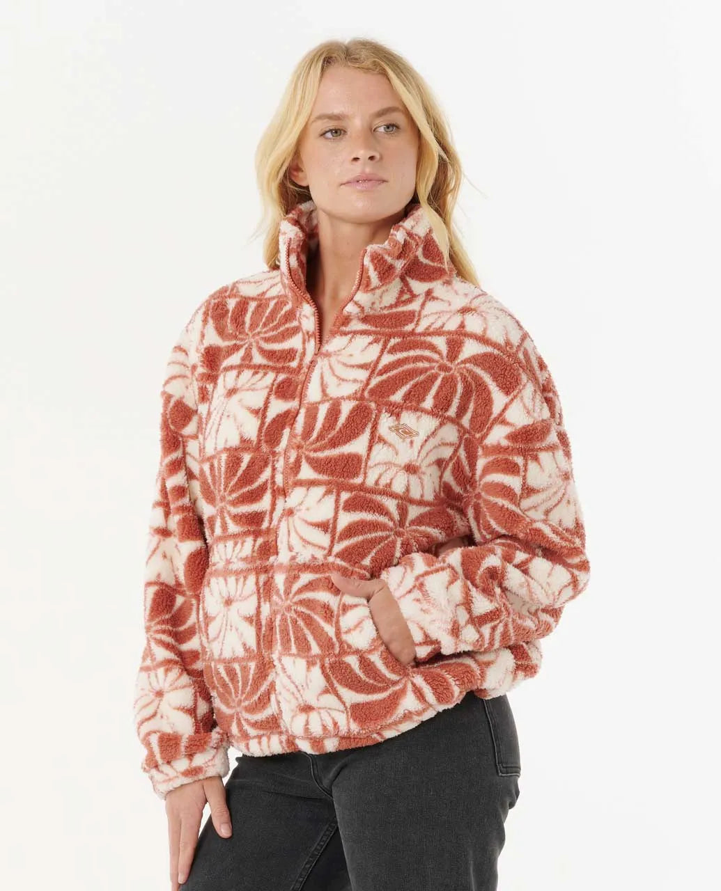 Rip Curl AOTS - Ty Williams Polar Fleece - Brick