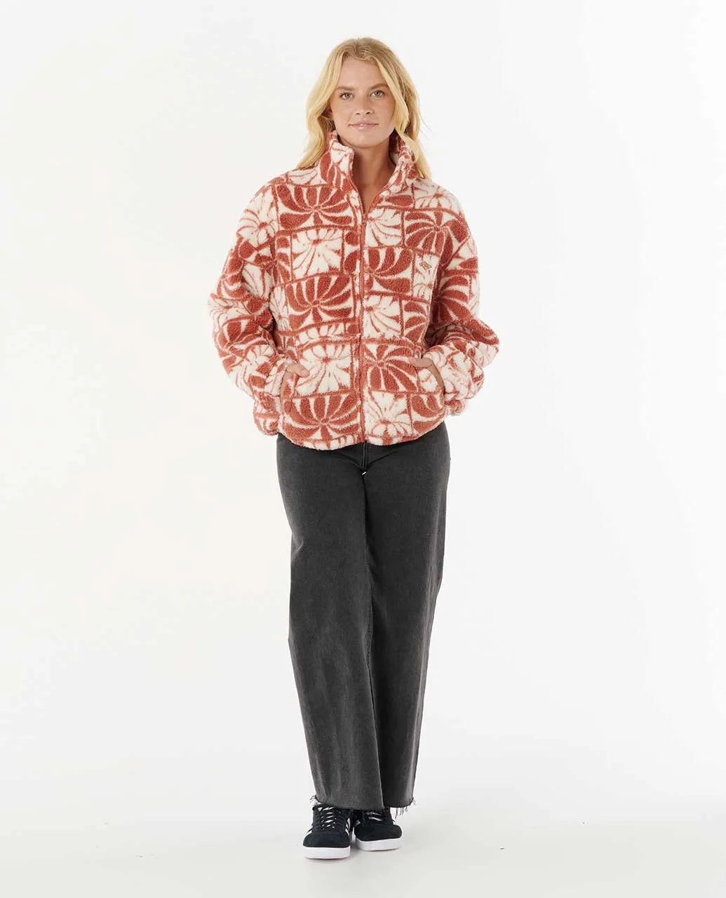 Rip Curl AOTS - Ty Williams Polar Fleece - Brick