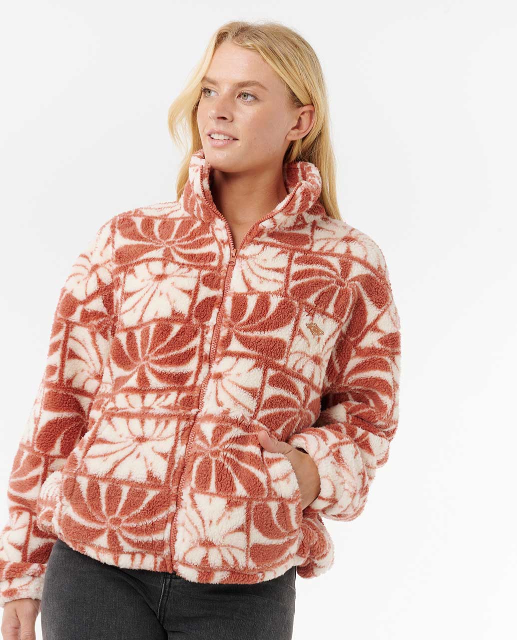 Rip Curl AOTS - Ty Williams Polar Fleece - Brick