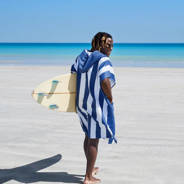 Dock & Bay Poncho Adult - Whitsunday Blue