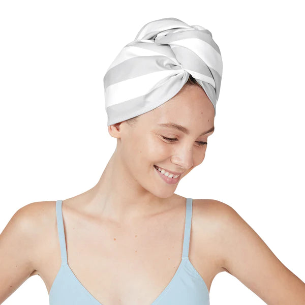 Dock & Bay Hair Wrap - Goa Grey