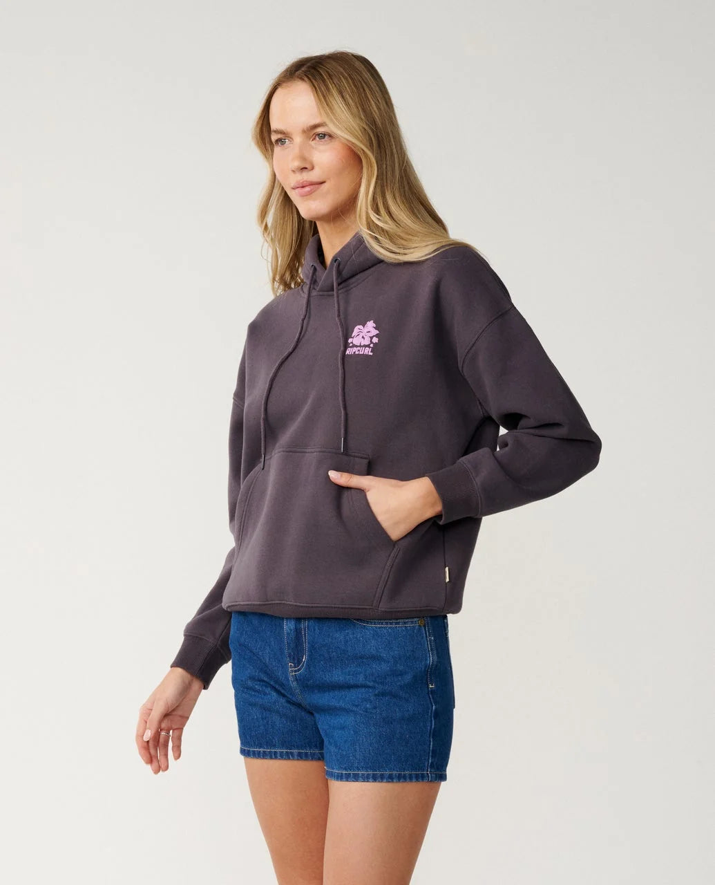 Rip Curl Surf Puff Heritage Hood P/P - Nine Iron