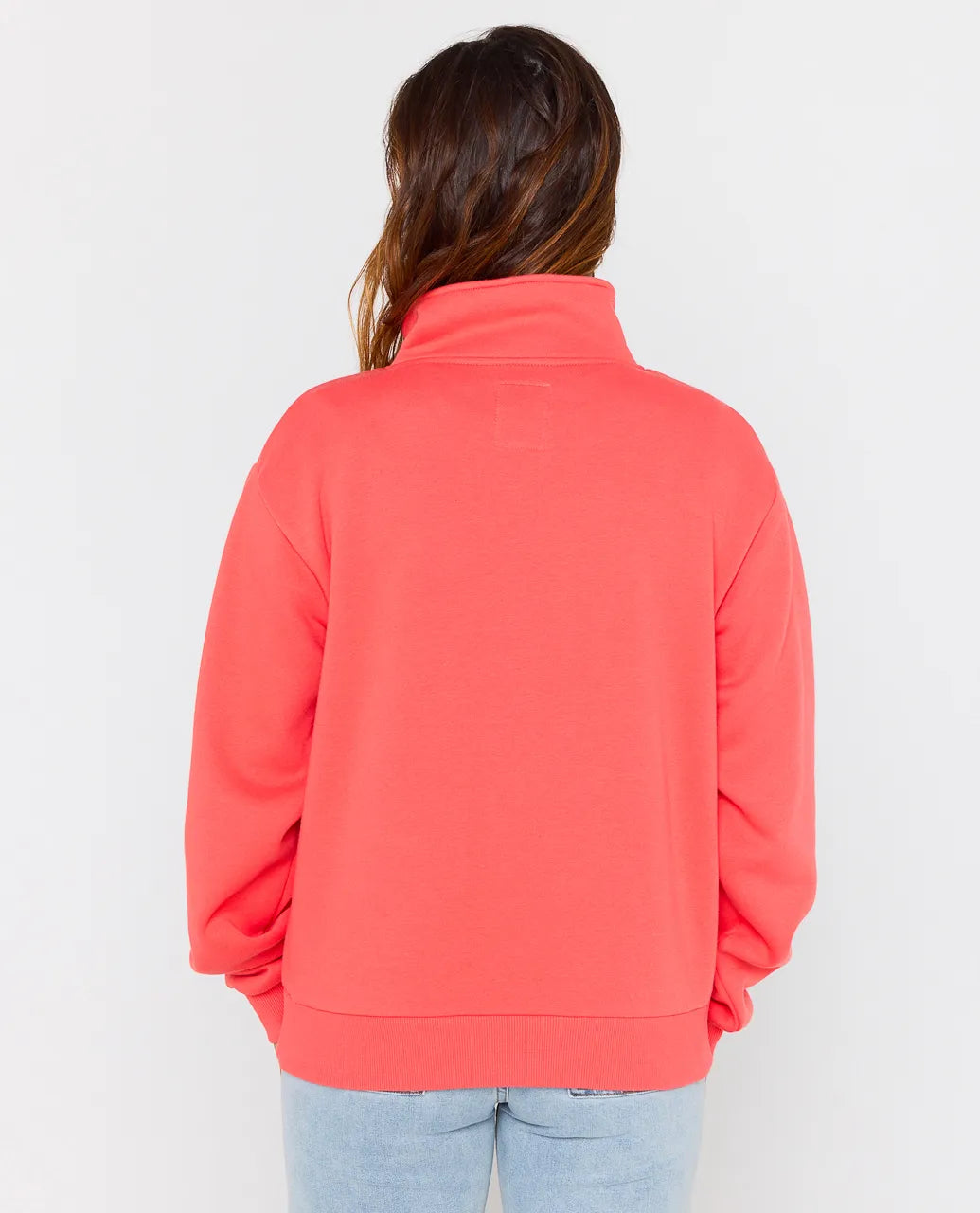 Rip Curl Half Zip Fleece - Watermelon