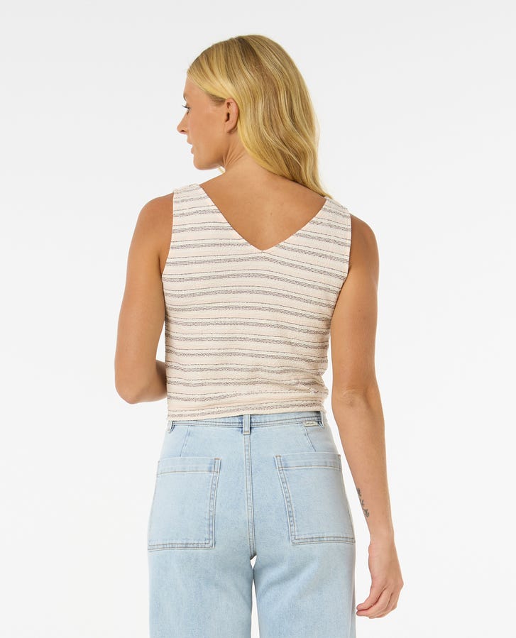 Rip Curl Sanza Waffle Tank II - Shell