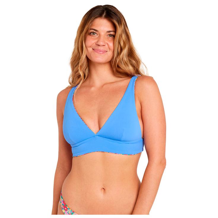 Rip Curl Las Flores Reversible Halter Bikini Top - Multicolour