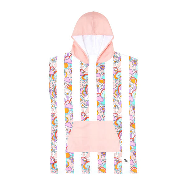 Dock & Bay Poncho Kids - Pink Power