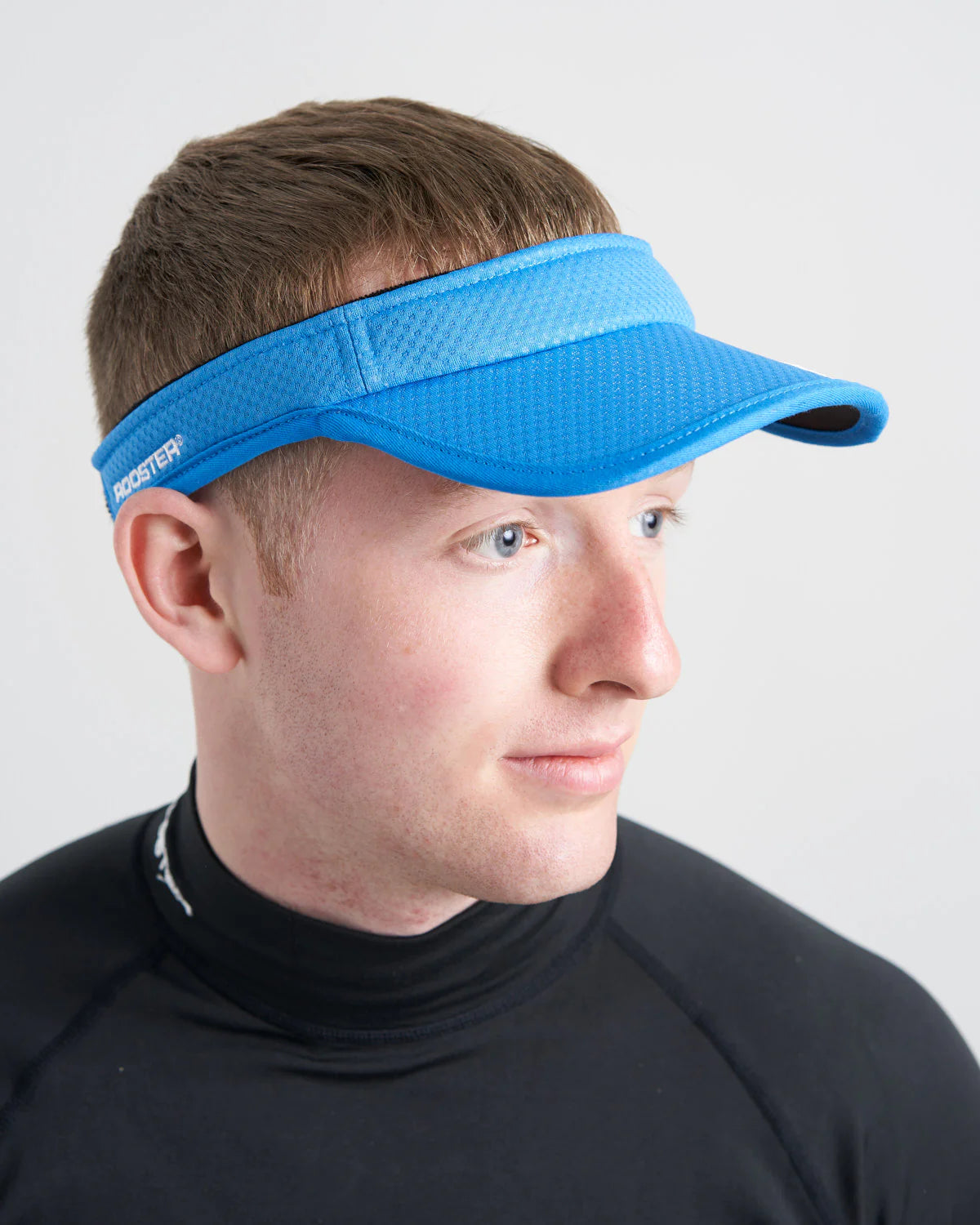 Rooster Aeromesh Visor - Signal Blue