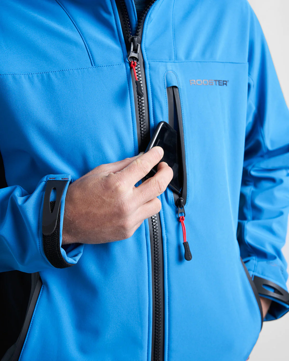 Rooster Soft Shell Jacket - Signal Blue