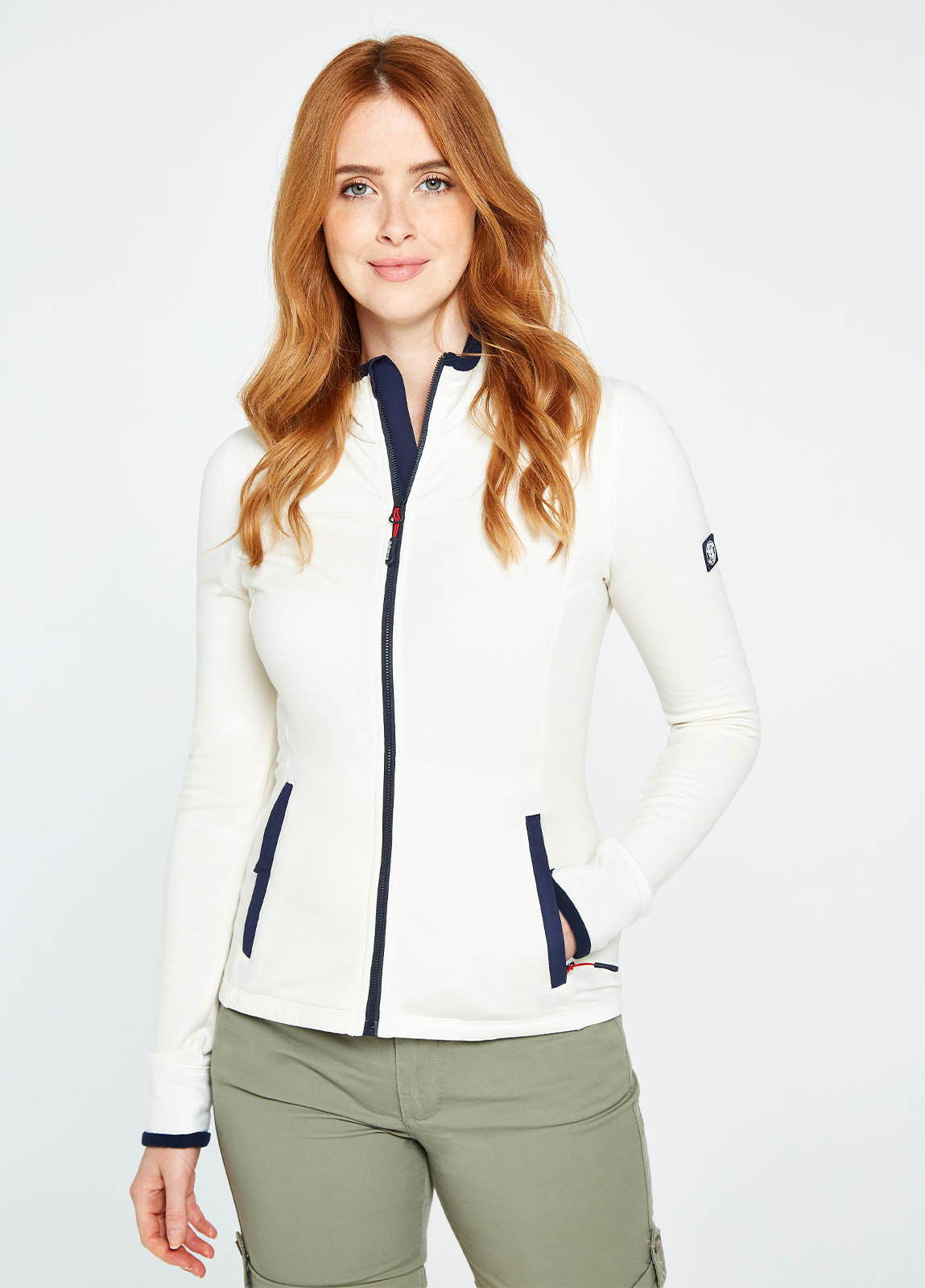 Dubarry Berehaven Fleece Jacket - White