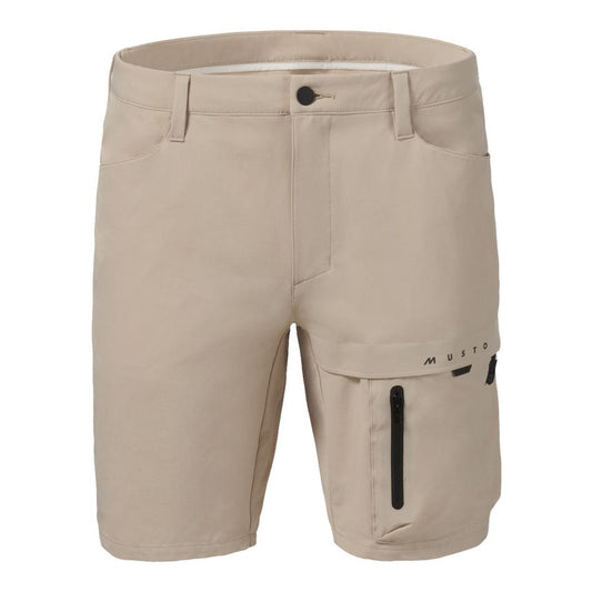 Musto Mens Evo Deck Stretch Short - Light Stone