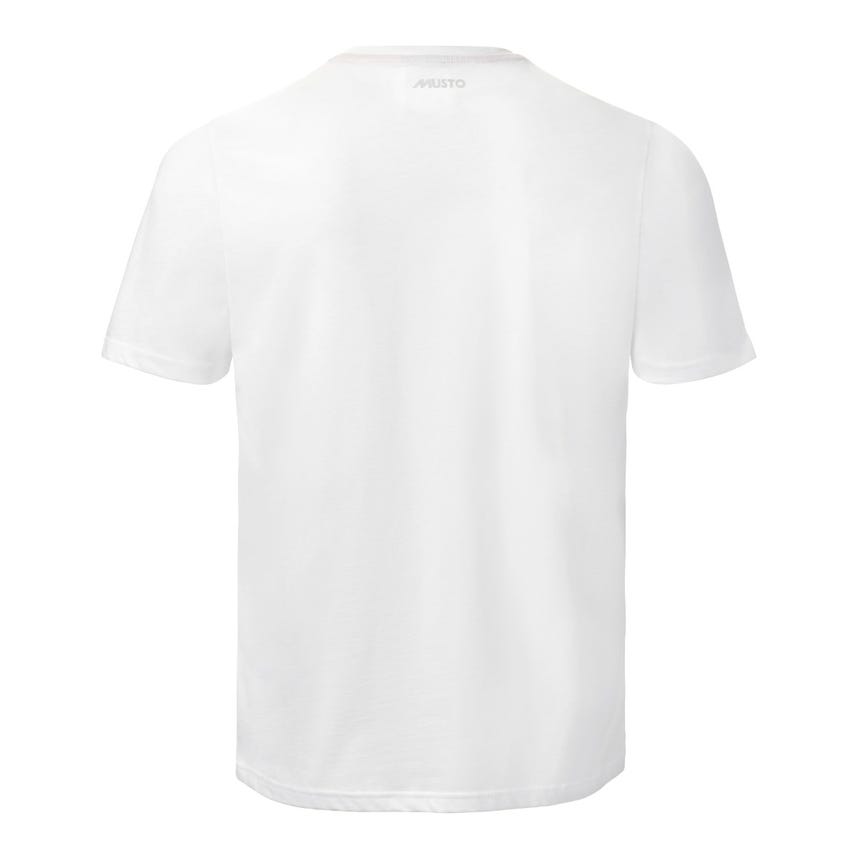 Musto Mens Logo Short Sleeve Tee - White