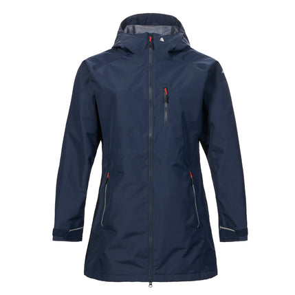 Musto Womens Sardinia Long Rain Jacket - Navy