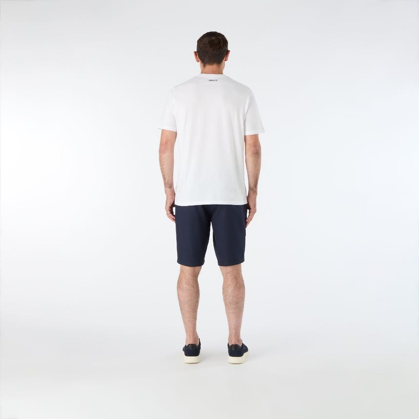 Musto Mens Flag Short Sleeve Tee - White