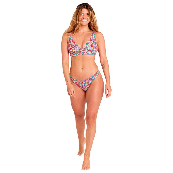 Rip Curl Las Flores Reversible Halter Bikini Top - Multicolour