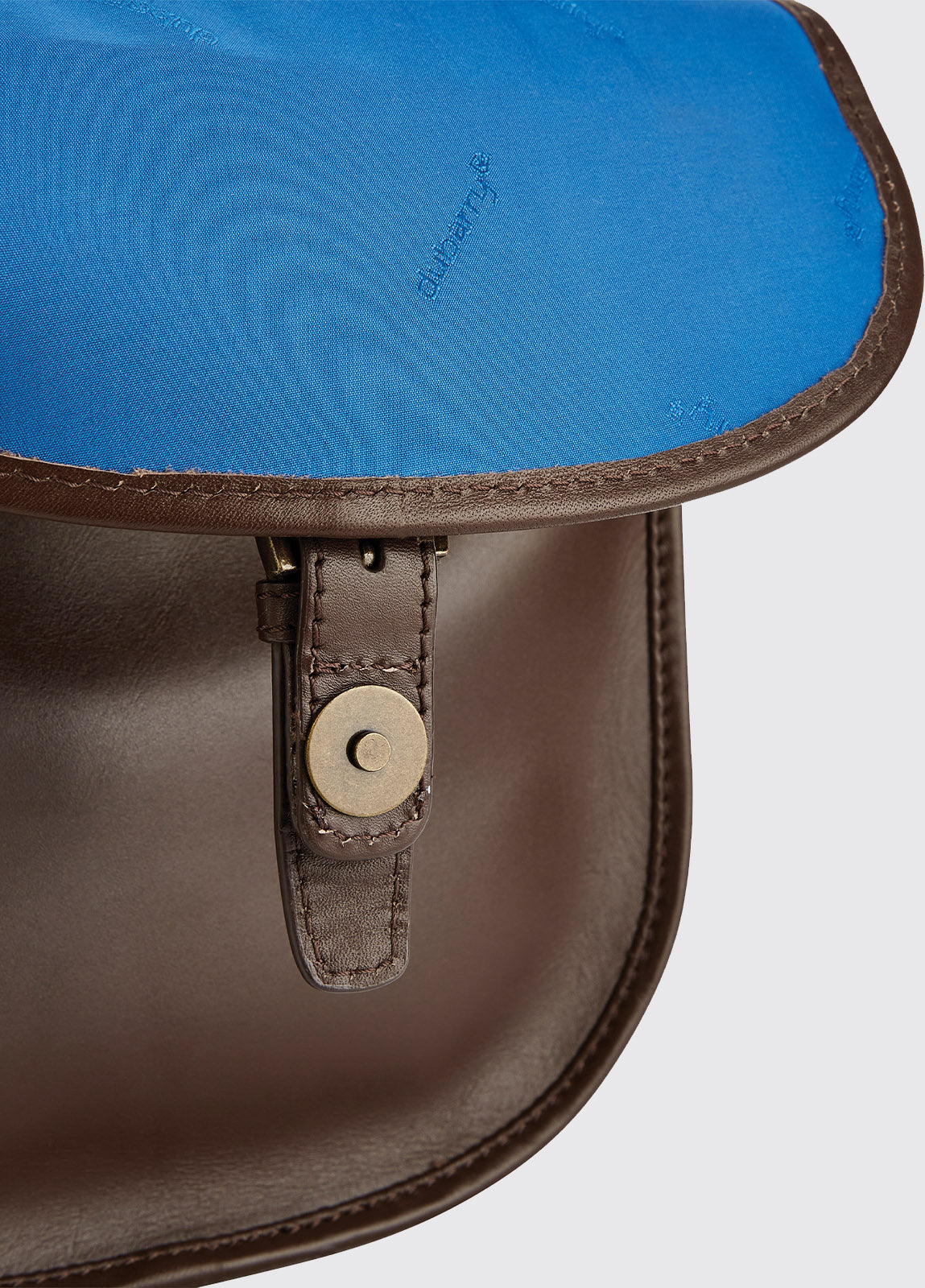 Dubarry Clara Leather Saddle Bag - Walnut