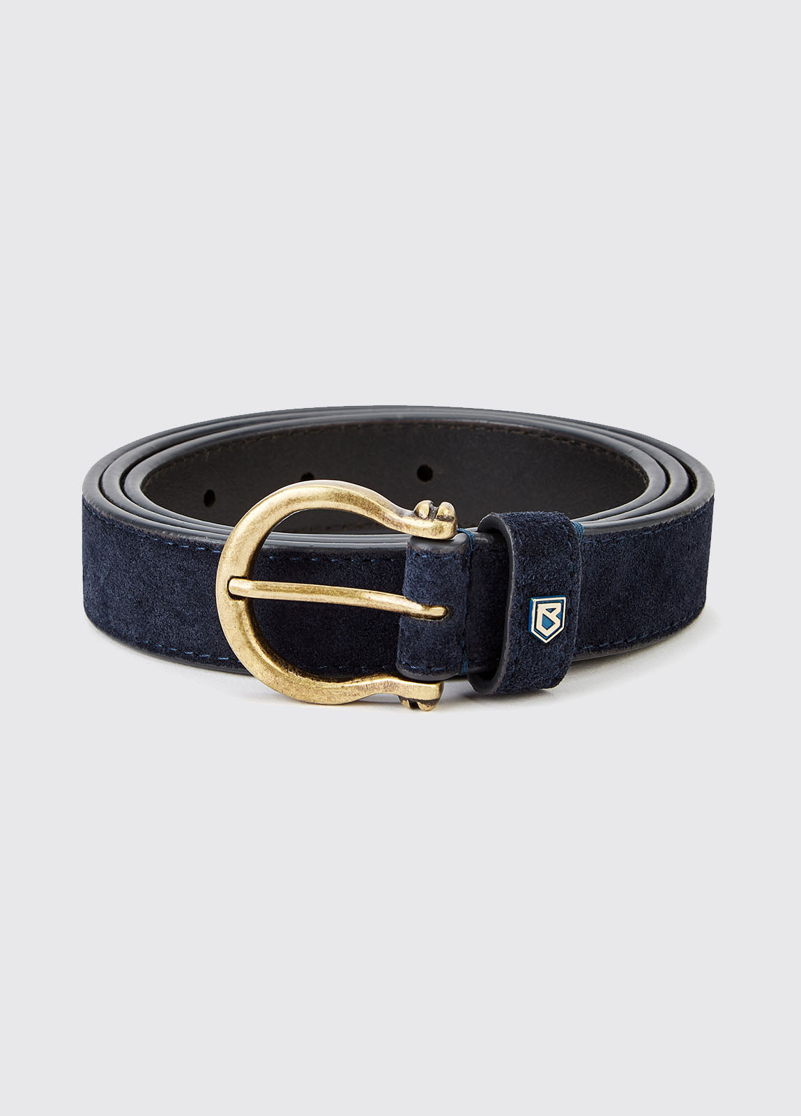 Dubarry Archway Suede Belt - Navy