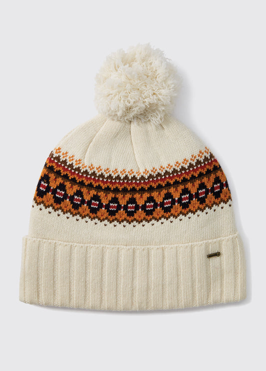 Dubarry Kilcormac Knitted Hat - Chalk
