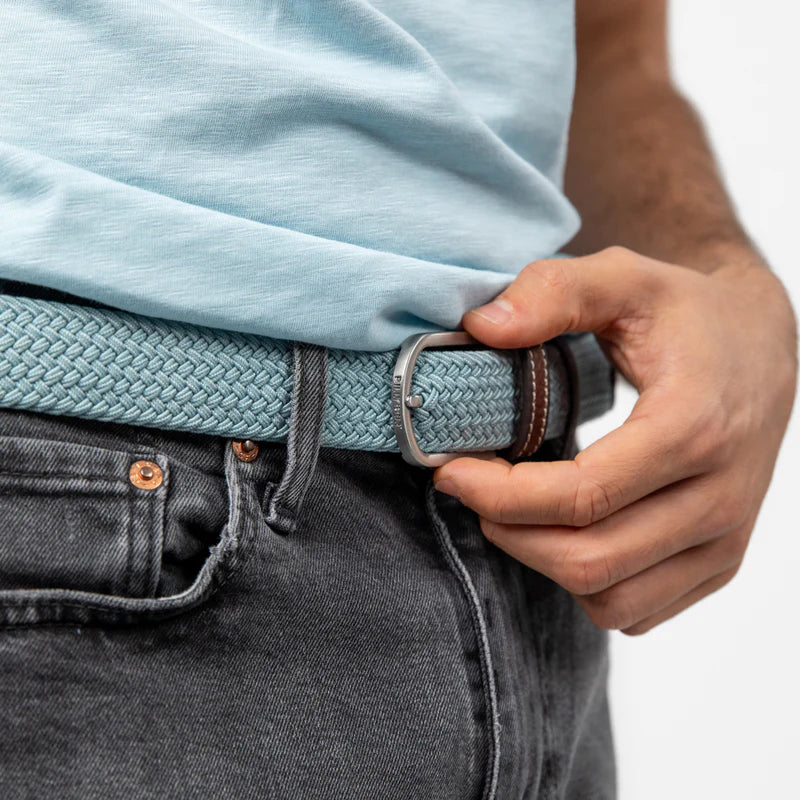 Billy Belt Woven Belt - Cloud Blue