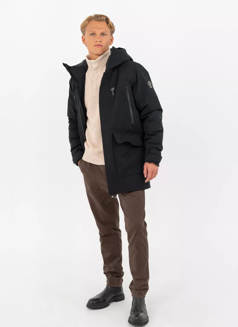 Pelle P Challenge Padded Parka - Ink