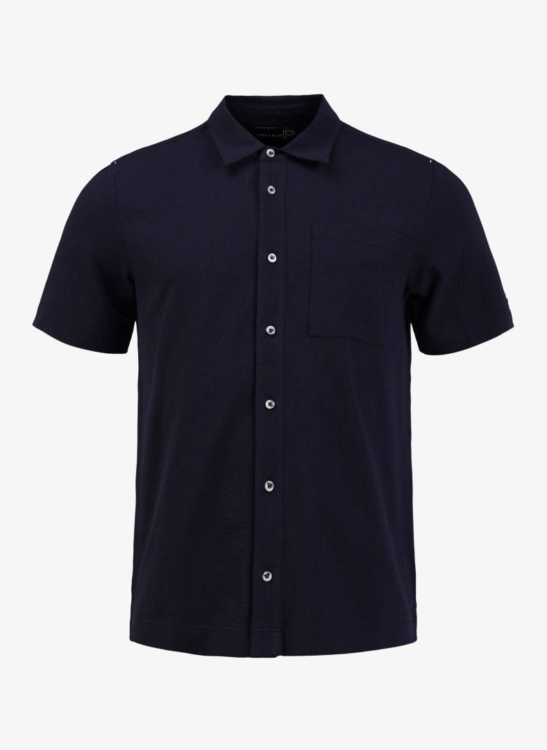 Pelle P Dock Short Sleeve Shirt - Dark Navy Blue