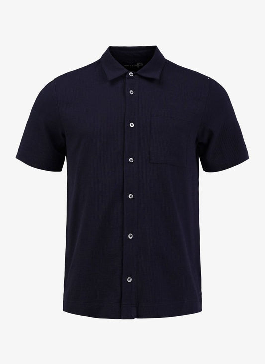 Pelle P Dock Short Sleeve Shirt - Dark Navy Blue