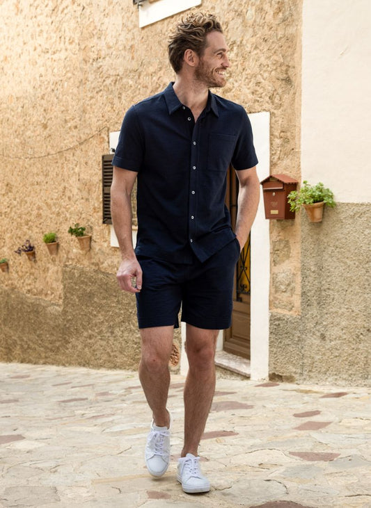 Pelle P Dock Shorts - Dark Navy Blue