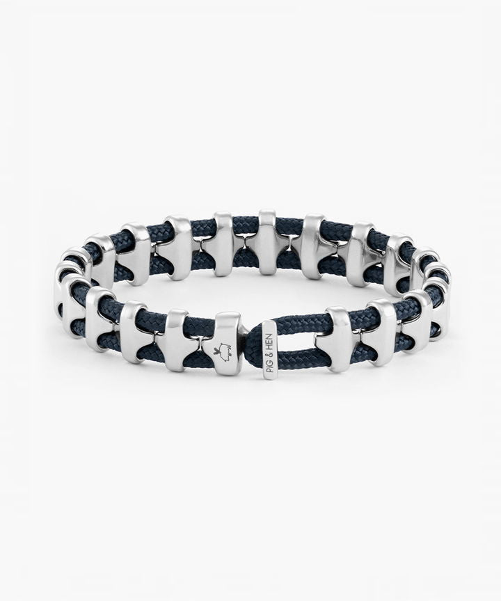 Pig & Hen Bold Bob - Navy/Silver