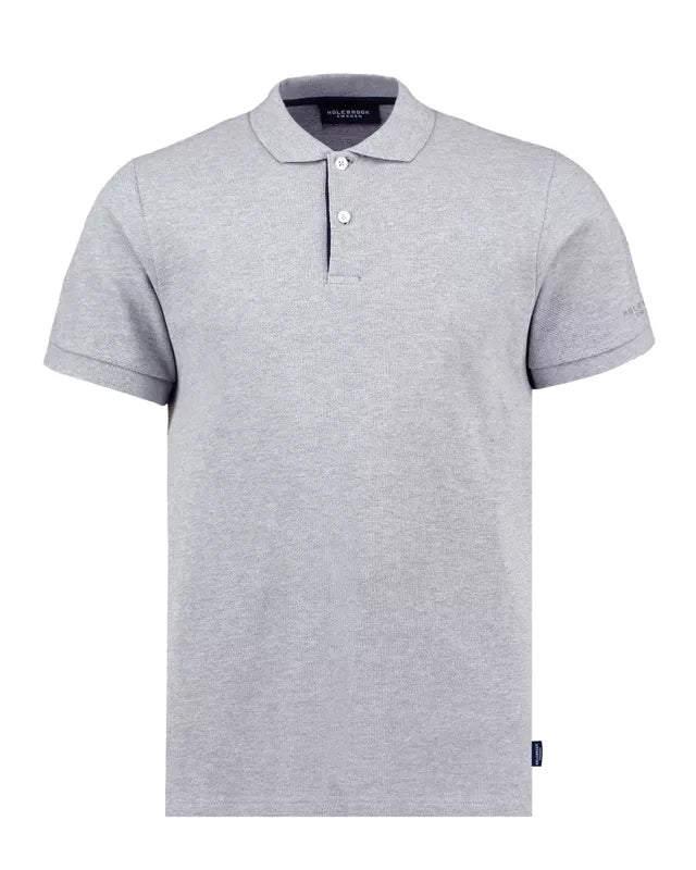 Holebrook Beppe Polo - Light Grey Melange