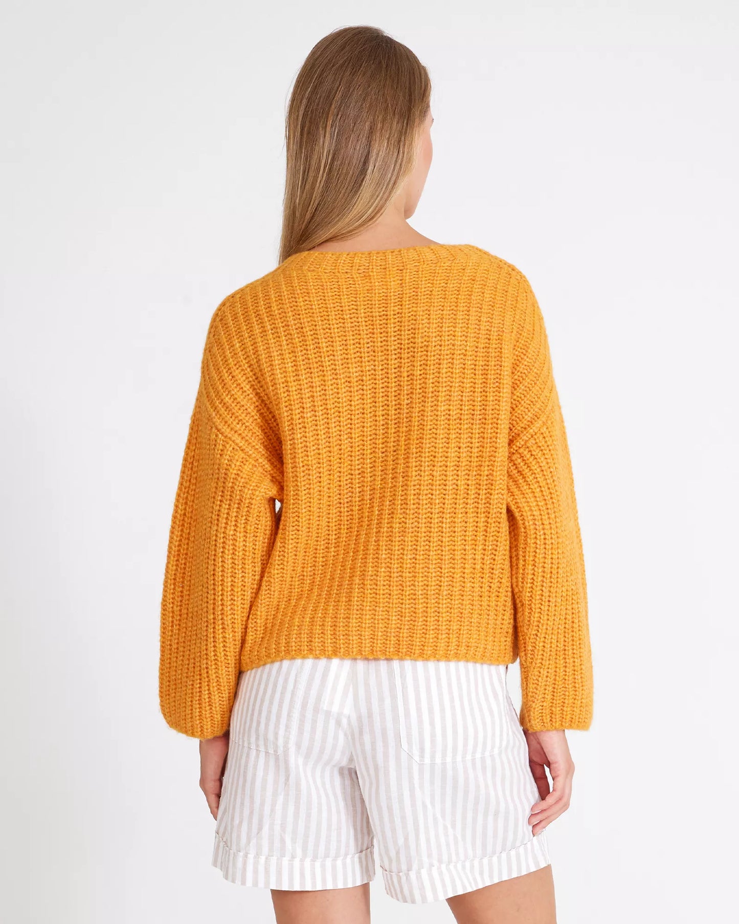 Holebrook Cajsa Sweater - Bright Marigold