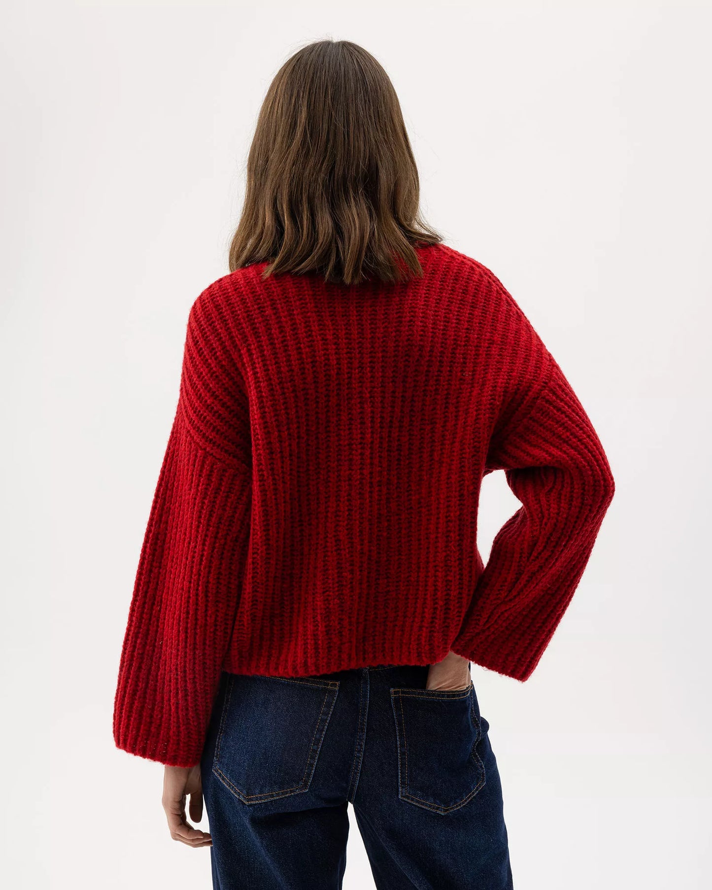 Holebrook Cajsa Sweater - Ruby