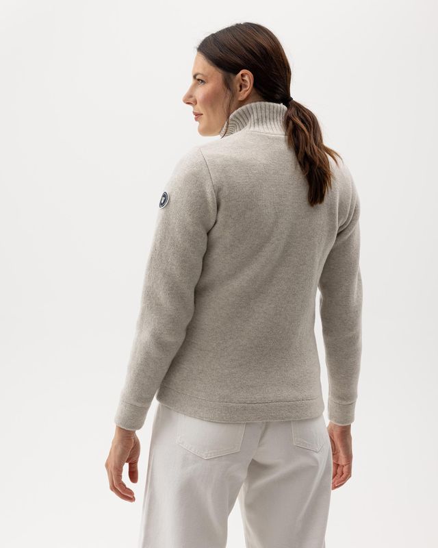 Holebrook Claire Fullzip Windproof - Light Grey Melange