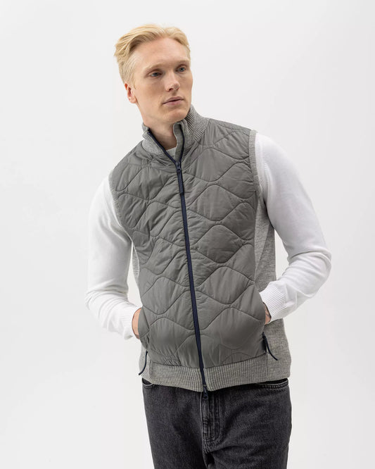 Holebrook Conny Vest Windproof - Light Grey Mel.