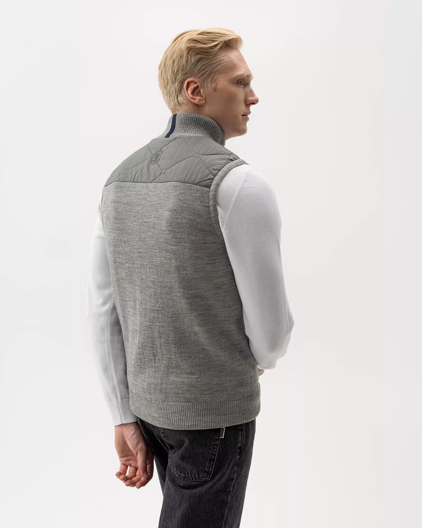 Holebrook Conny Vest Windproof - Light Grey Mel.